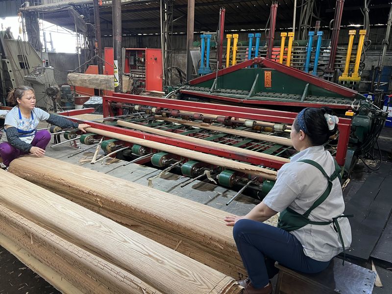 Dongguan Lingfeng Wood Industry Co., Ltd. linea di produzione del fabbricante