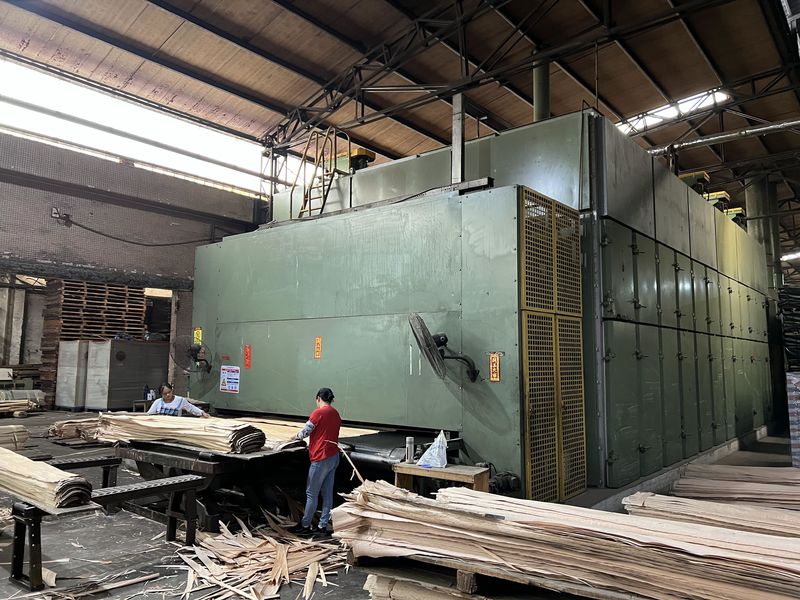 Dongguan Lingfeng Wood Industry Co., Ltd. linea di produzione del fabbricante