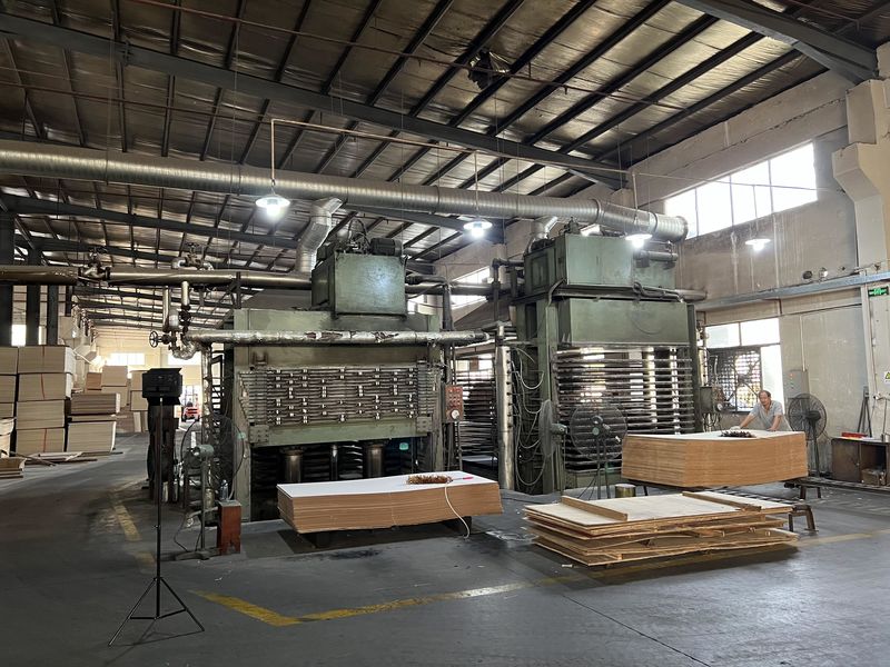 Dongguan Lingfeng Wood Industry Co., Ltd. linea di produzione del fabbricante